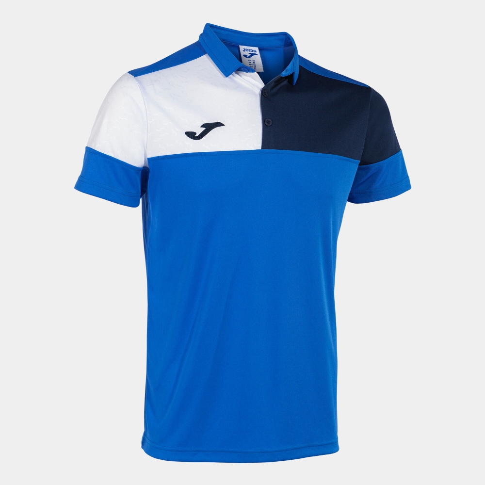 Tricouri polo Joma Crew V maneca scurta Royal bleumarin albastru roial