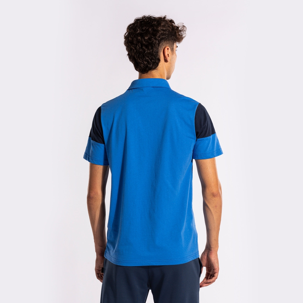 Tricouri polo Joma Crew V maneca scurta Royal bleumarin albastru roial