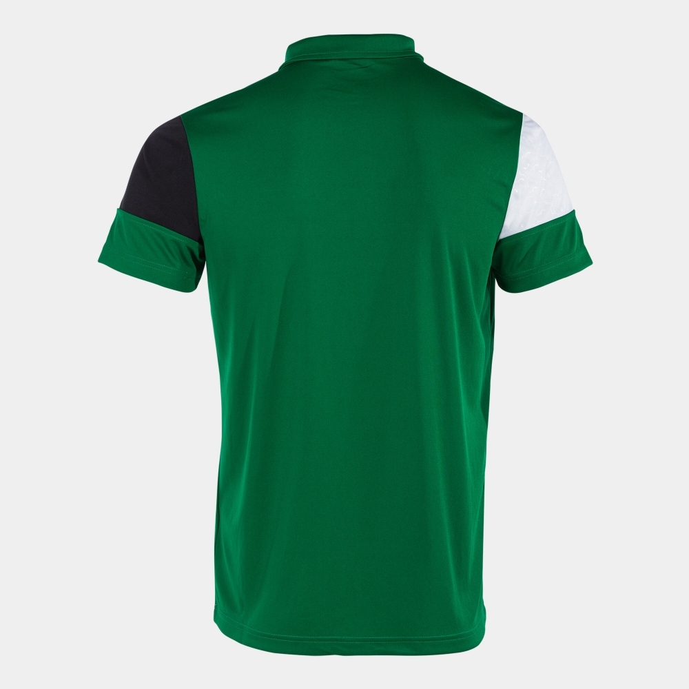 Tricouri polo Joma Crew V maneca scurta verde negru