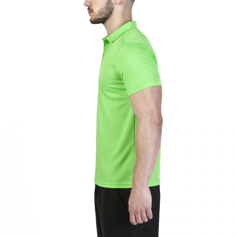 Tricouri Polo Joma verde Fluor cu maneca scurta fosforescent