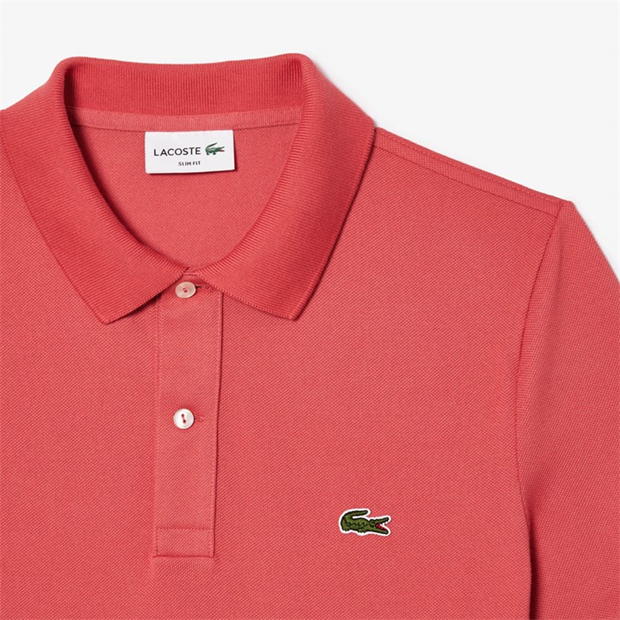 Tricouri Polo Lacoste maneca scurta Logo sierra rosu