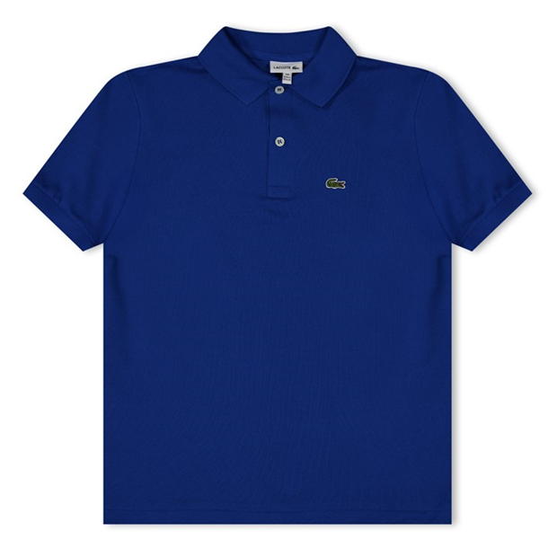 Tricouri Polo Lacoste Pique Logo pentru baietei albastru 3d3