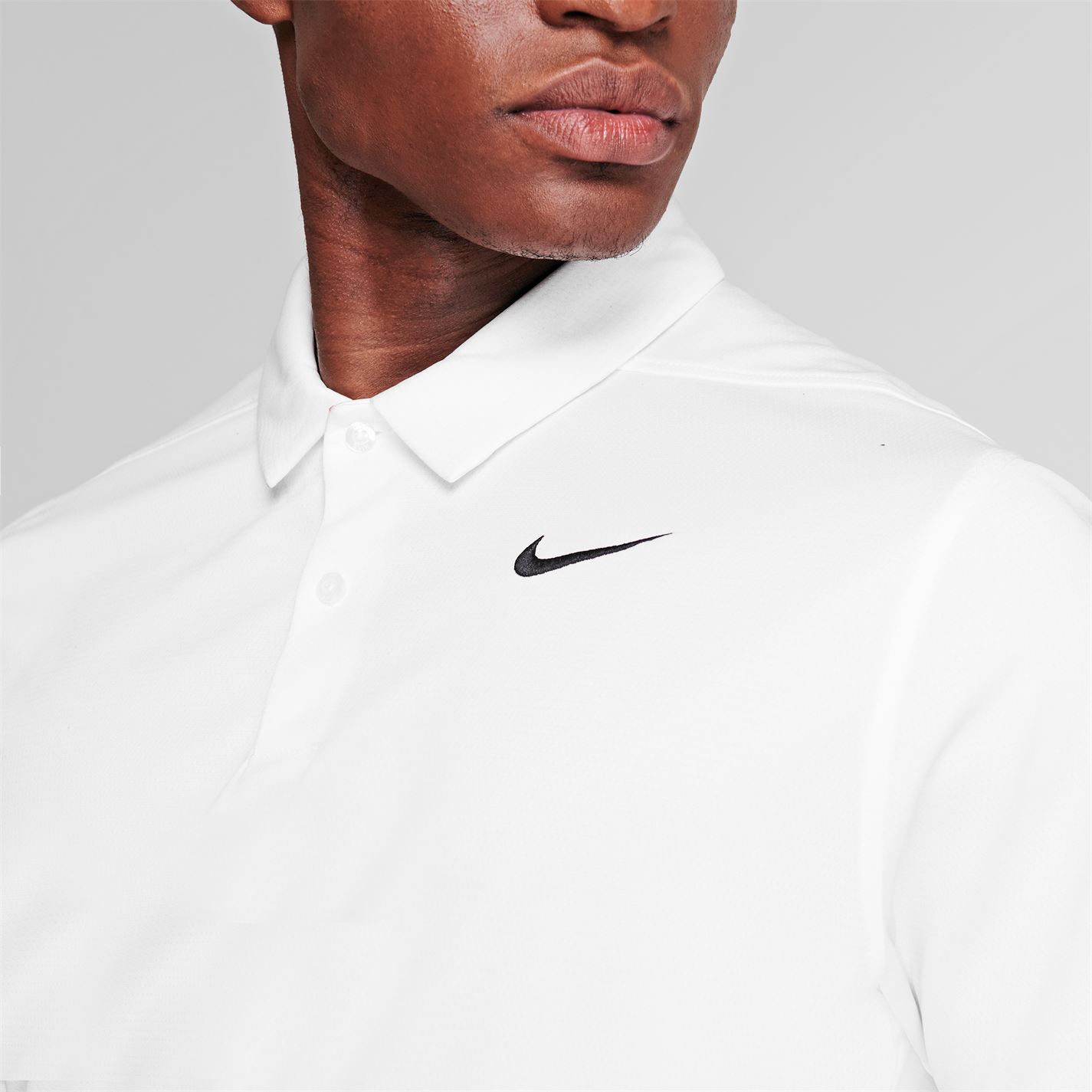 Tricouri Polo Nike Essential Golf pentru Barbati alb