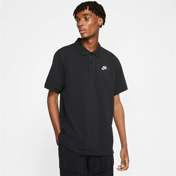 Tricouri polo Nike Sportswear pentru Barbati negru alb