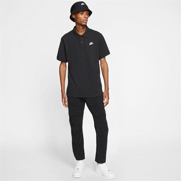 Tricouri polo Nike Sportswear pentru Barbati negru alb