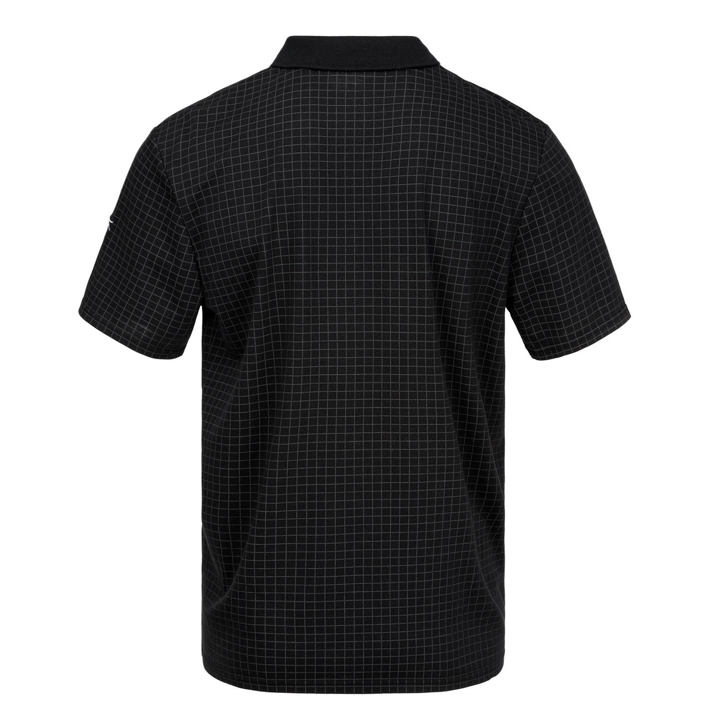 Tricouri polo pentru golf Slazenger Check pentru Barbati negru