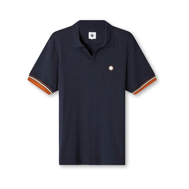 Tricouri polo Pretty verde PG Havana Rib pentru barbati bleumarin