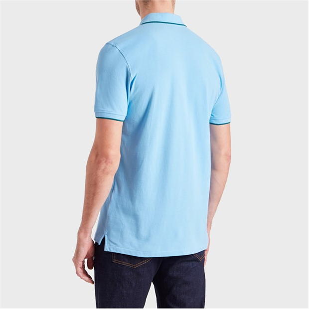 Tricouri polo PS Paul Smith Tipped Zeb pentru barbati albastru 40b