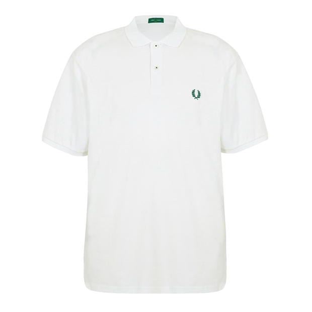 Tricouri polo simple Fred Perry deschis alb