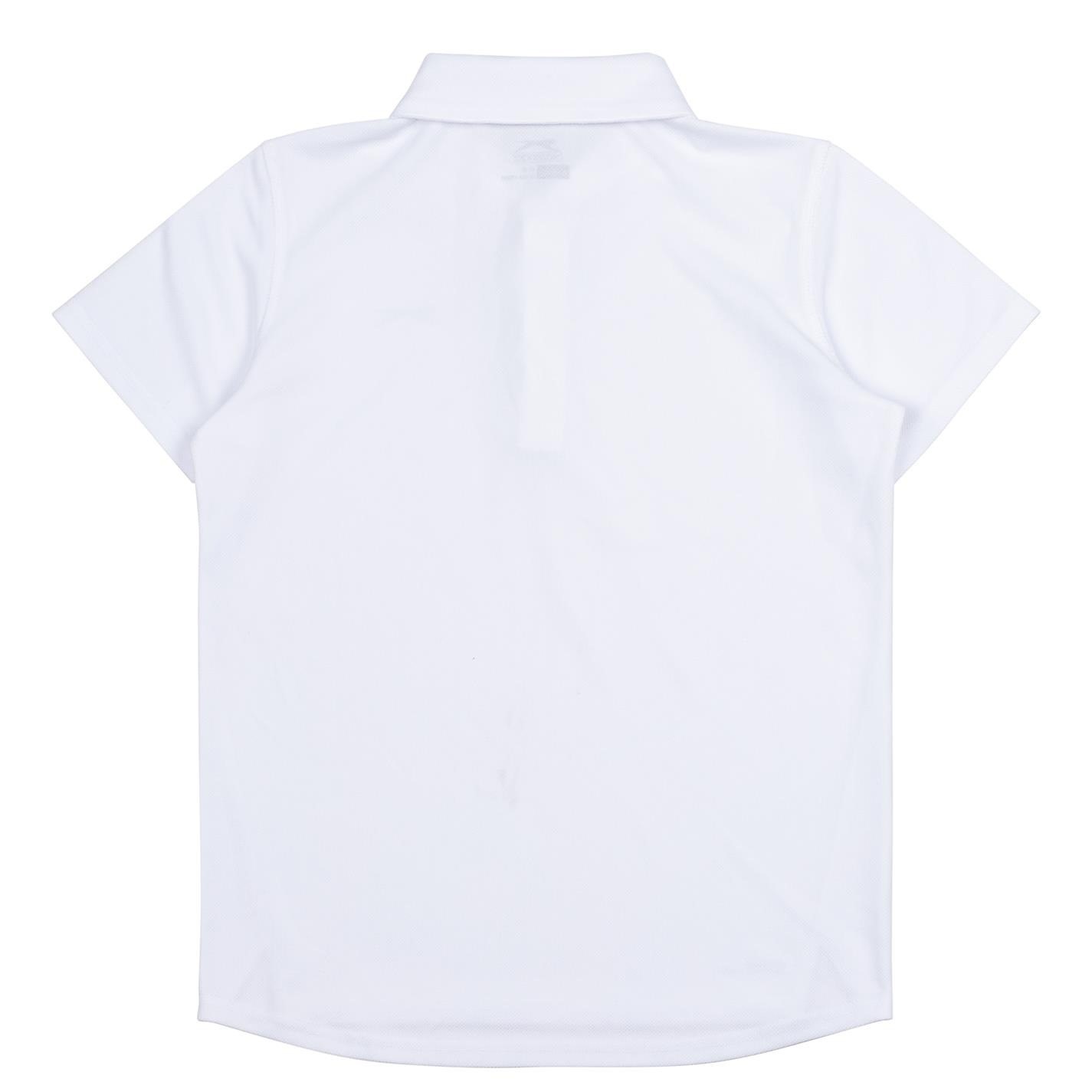 Tricou polo Slazenger Shirt pentru baietei alb