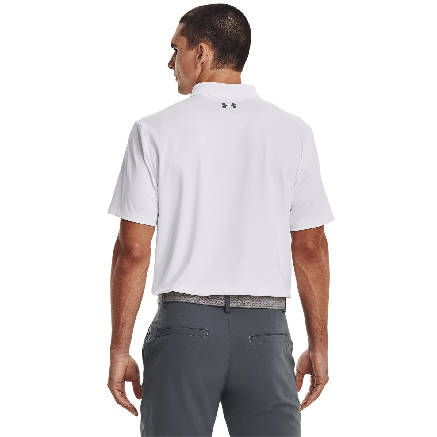 Under ARMOUR Matchplay Polo pentru Barbati alb