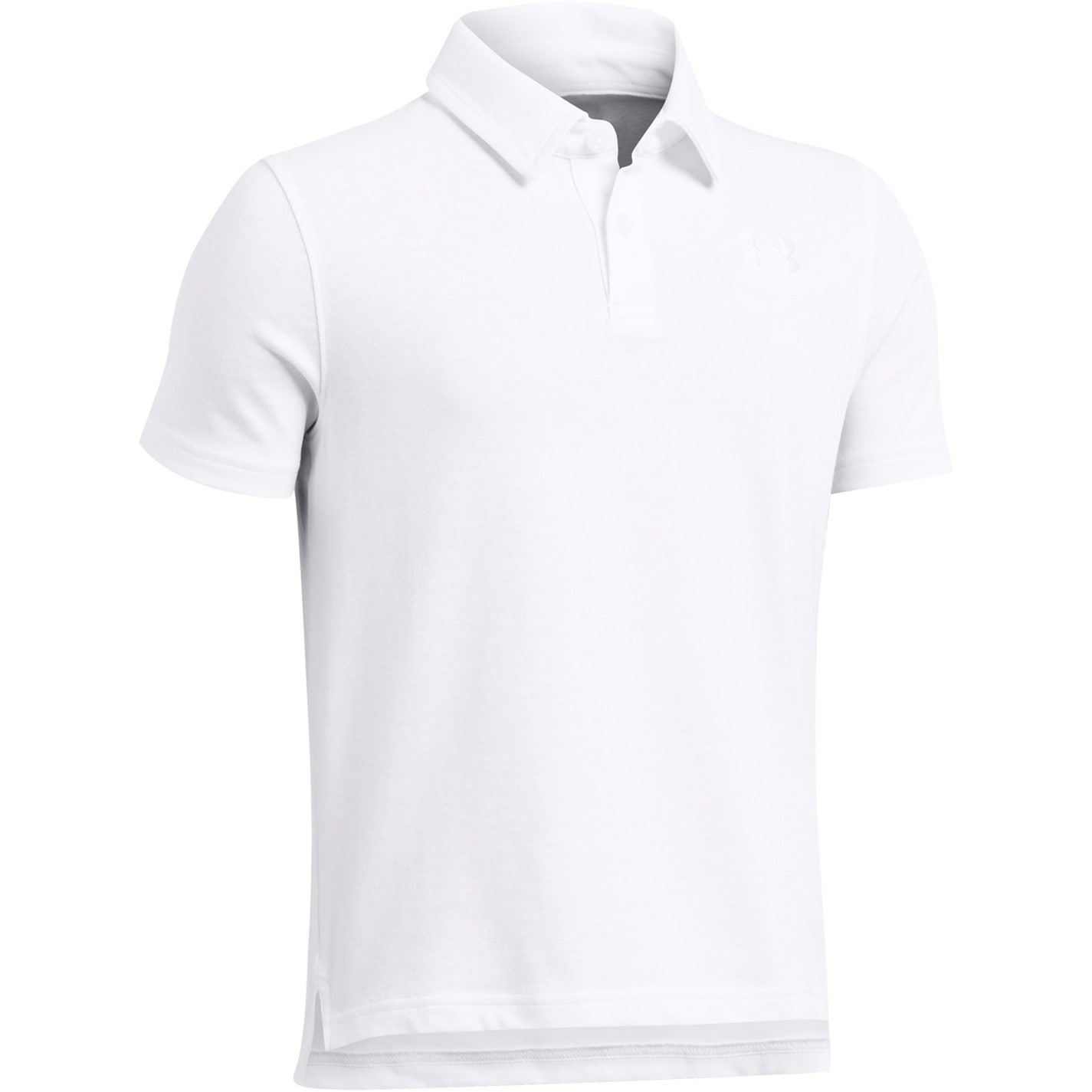 Tricouri Polo Under ARMOUR Ua B Icon pentru baieti alb