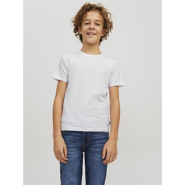 Tricouri simple Jack and Jones copii alb