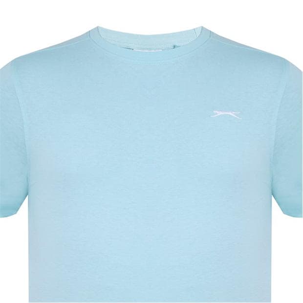 Tricou Slazenger Plain pentru Barbati deschis albastru