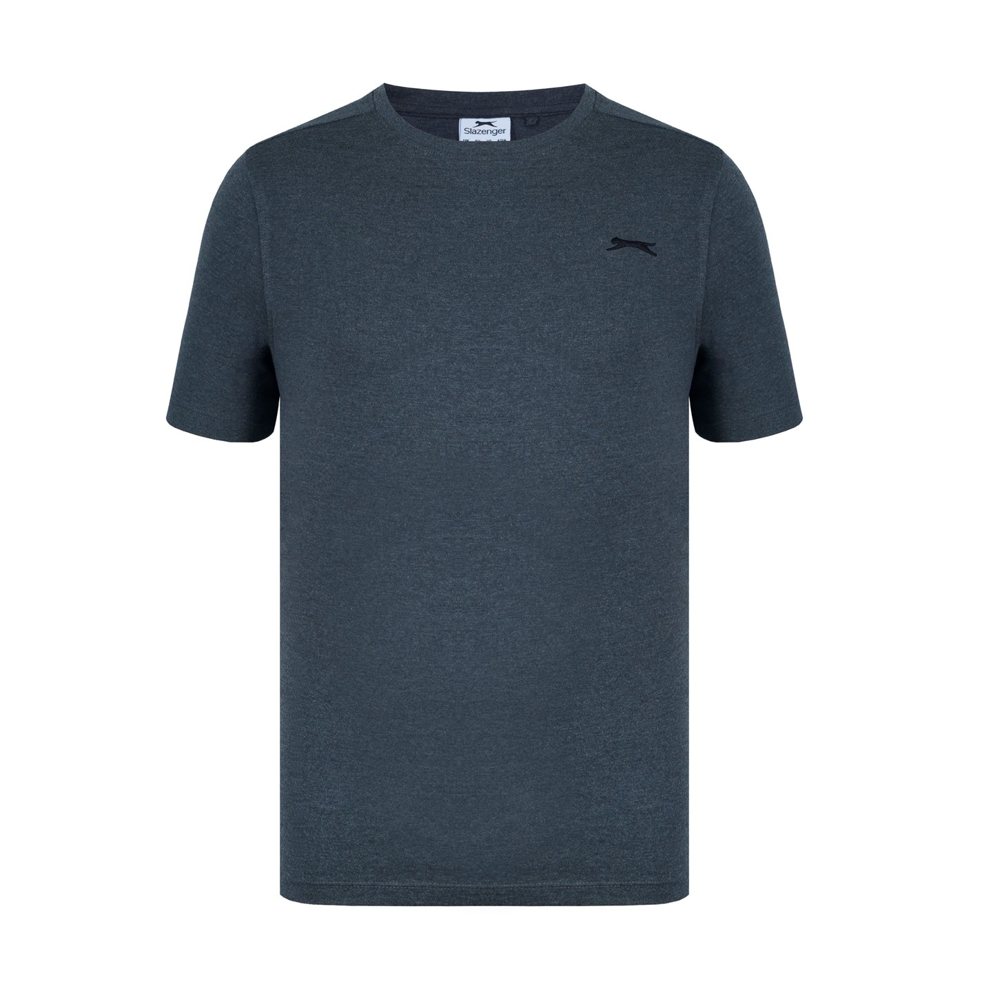 Tricou Slazenger Plain pentru Barbati gri carbune