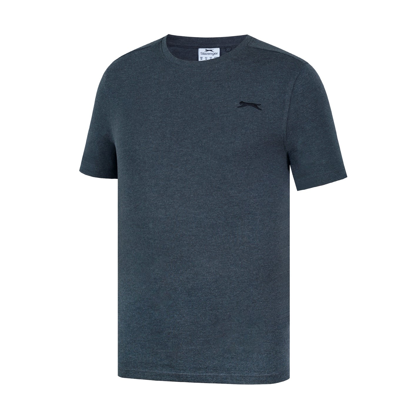 Tricou Slazenger Plain pentru Barbati gri carbune