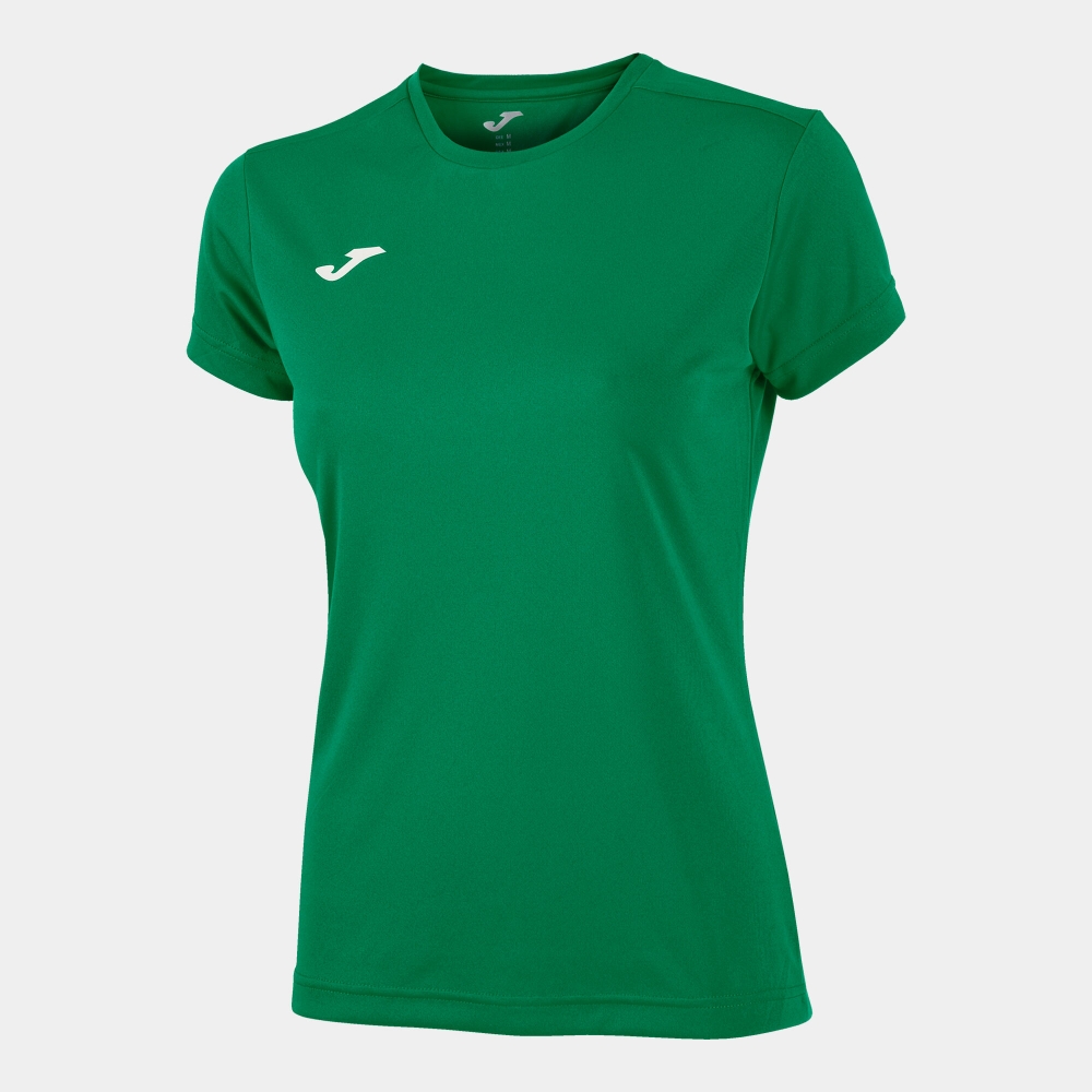 Tricouri sport Joma T- Combi verde cu maneca scurta