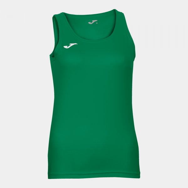 Tricouri sport Joma T- Diana verde fara maneci pentru Femei