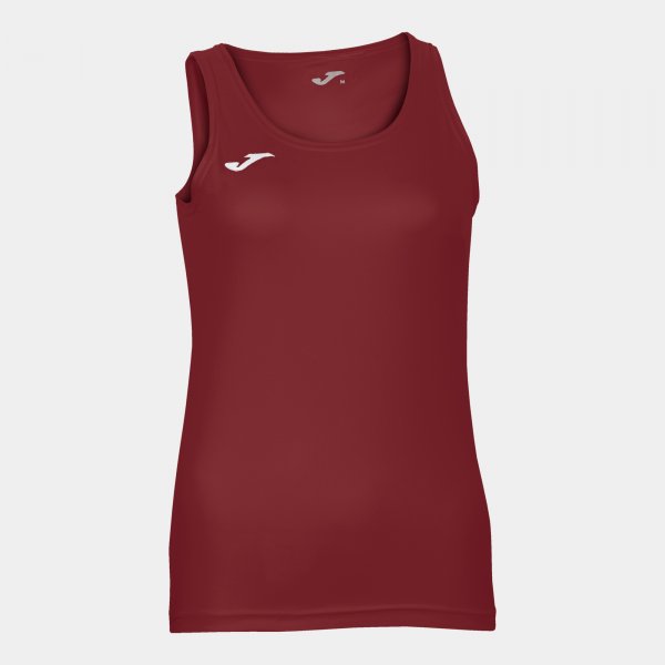 Joma Combi fara maneci Shirt Ruby pentru Femei rosu burgundy