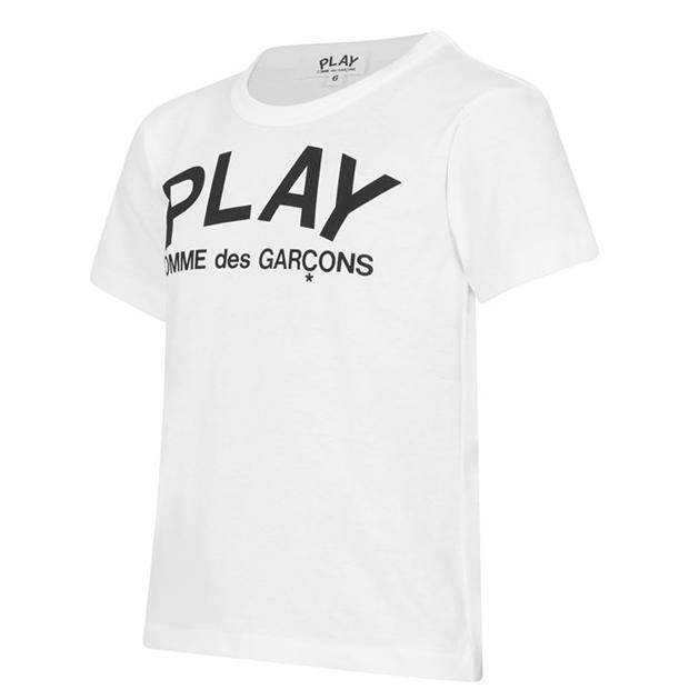 Tricouri sport Tricou cu logo COMME DES GARCONS PLAY - pentru copii alb