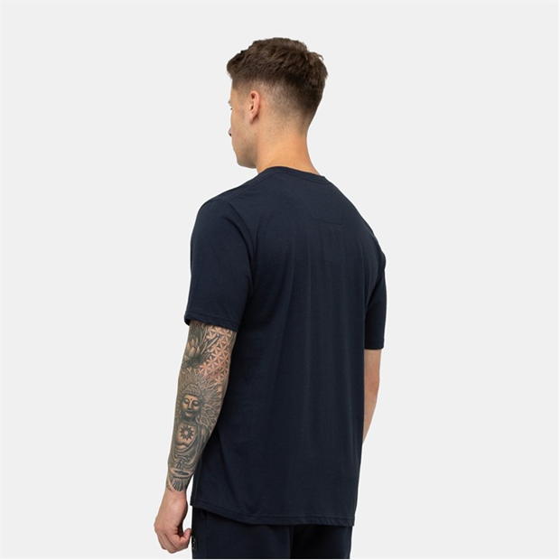 Tricou cu logo Marshall Artist Siren -Shirt bleumarin