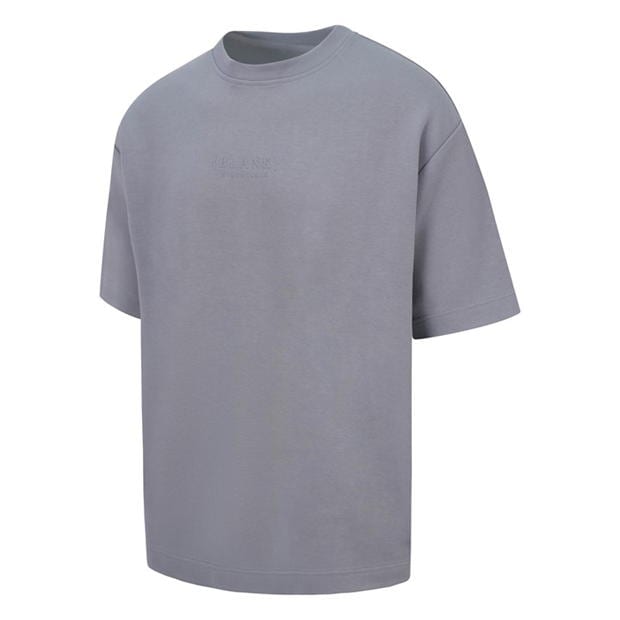 Tricou Tonal Puff Blank Essentials gri