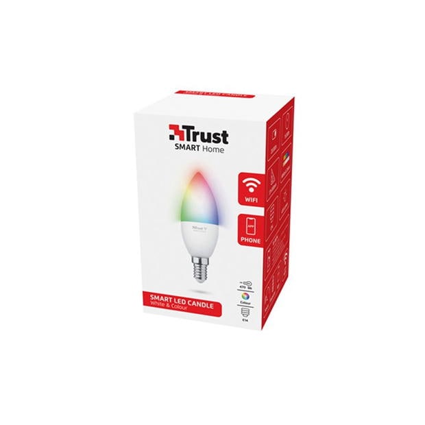 Trust E14 Smart WIFI Bulb, alb & Colour