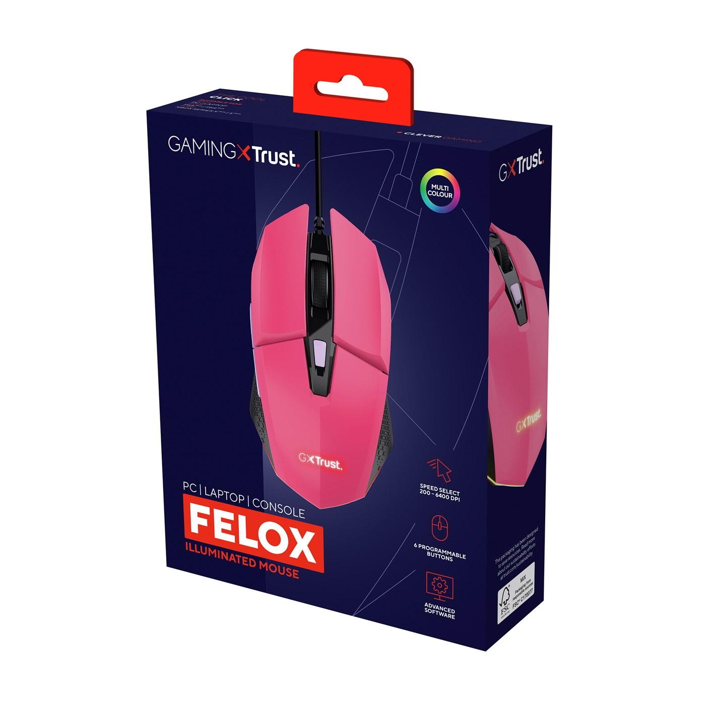 Trust Trust GXT 109P Felox Gaming Mouse - roz