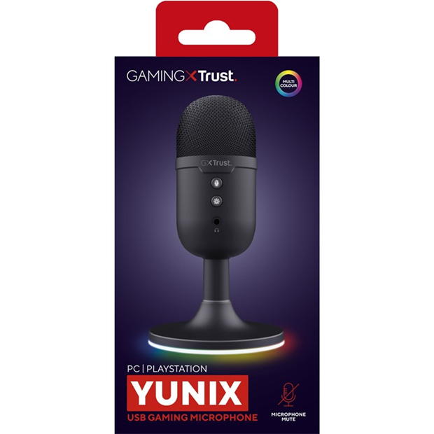 Trust GXT234 Yunix Microphone - negru