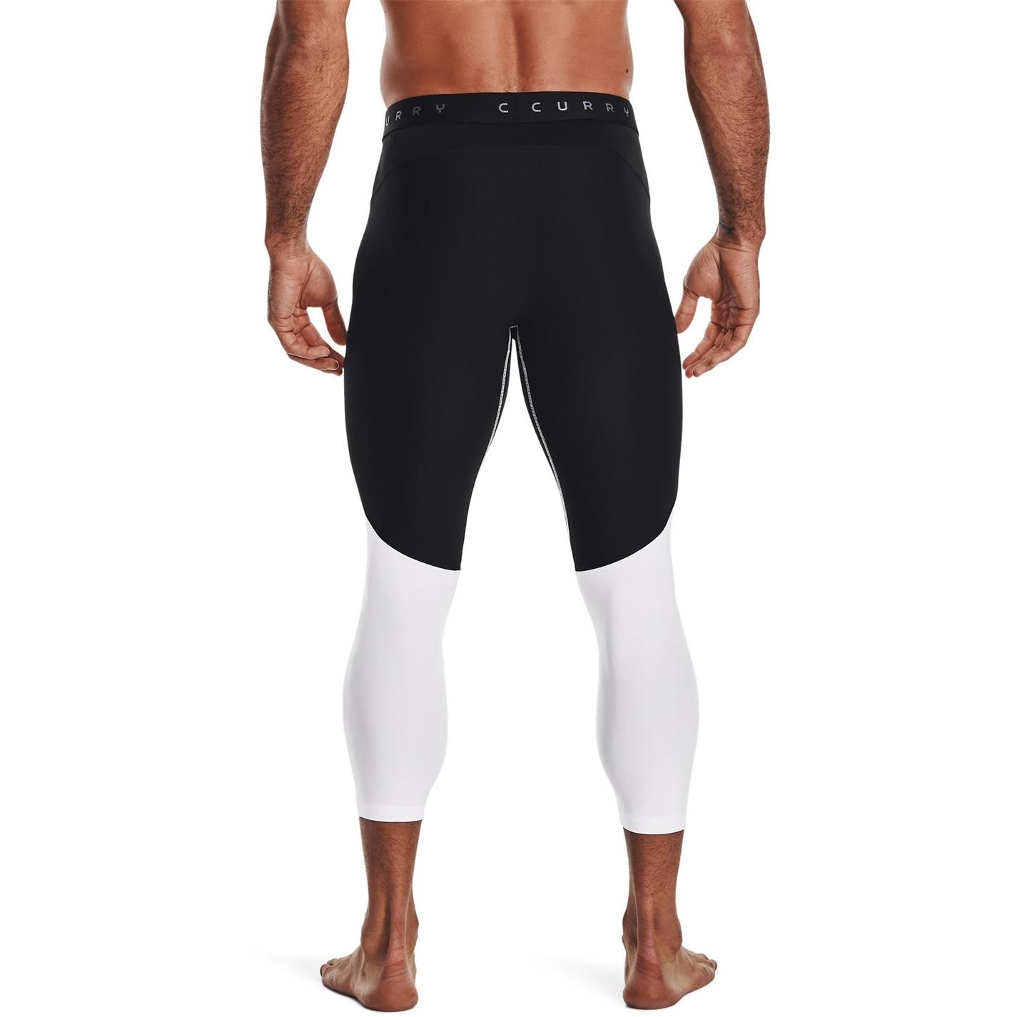 Under Armour Curry trei quarterLeggings pentru Barbati negru alb