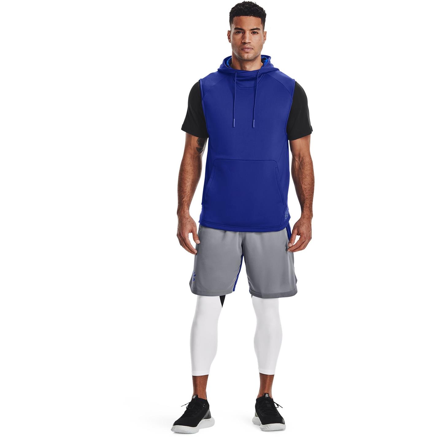 Under Armour Curry trei quarterLeggings pentru Barbati negru alb