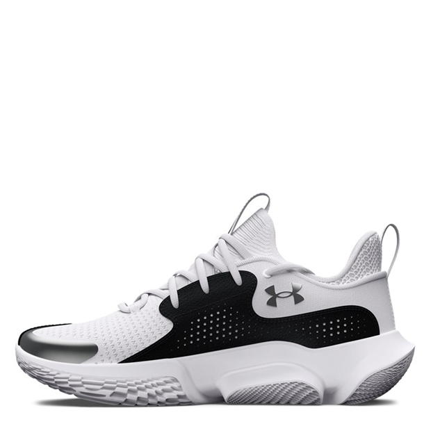 Adidasi pentru baschet Under ARMOUR Ua Flow Futr X 3 Unisex pentru Copii alb