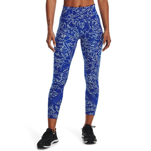 Under Armour glezna Legprint femei albastru