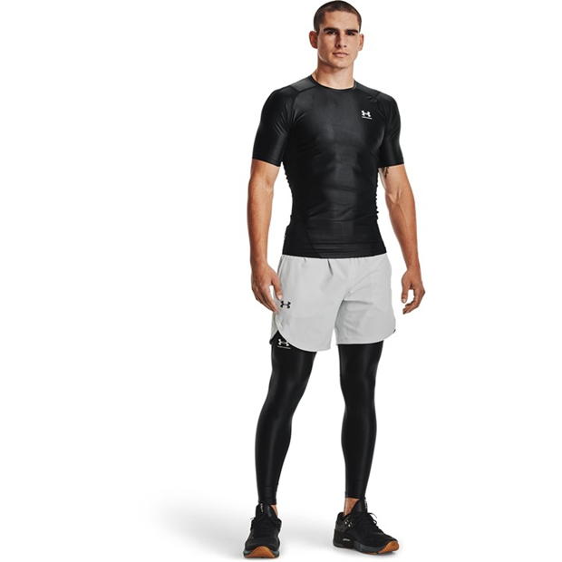 Under Armour HG IsoChill Comp SS negru alb