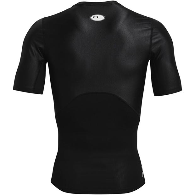 Under Armour HG IsoChill Comp SS negru alb