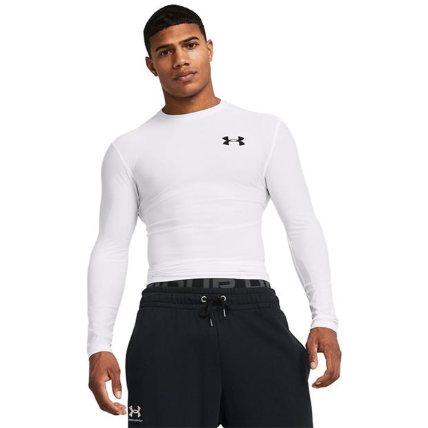 Under Armour Hg Og Comprsn Ls pentru barbati alb