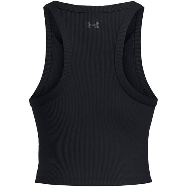 Under Armour Merdn Rib Crp Tnk femei negru