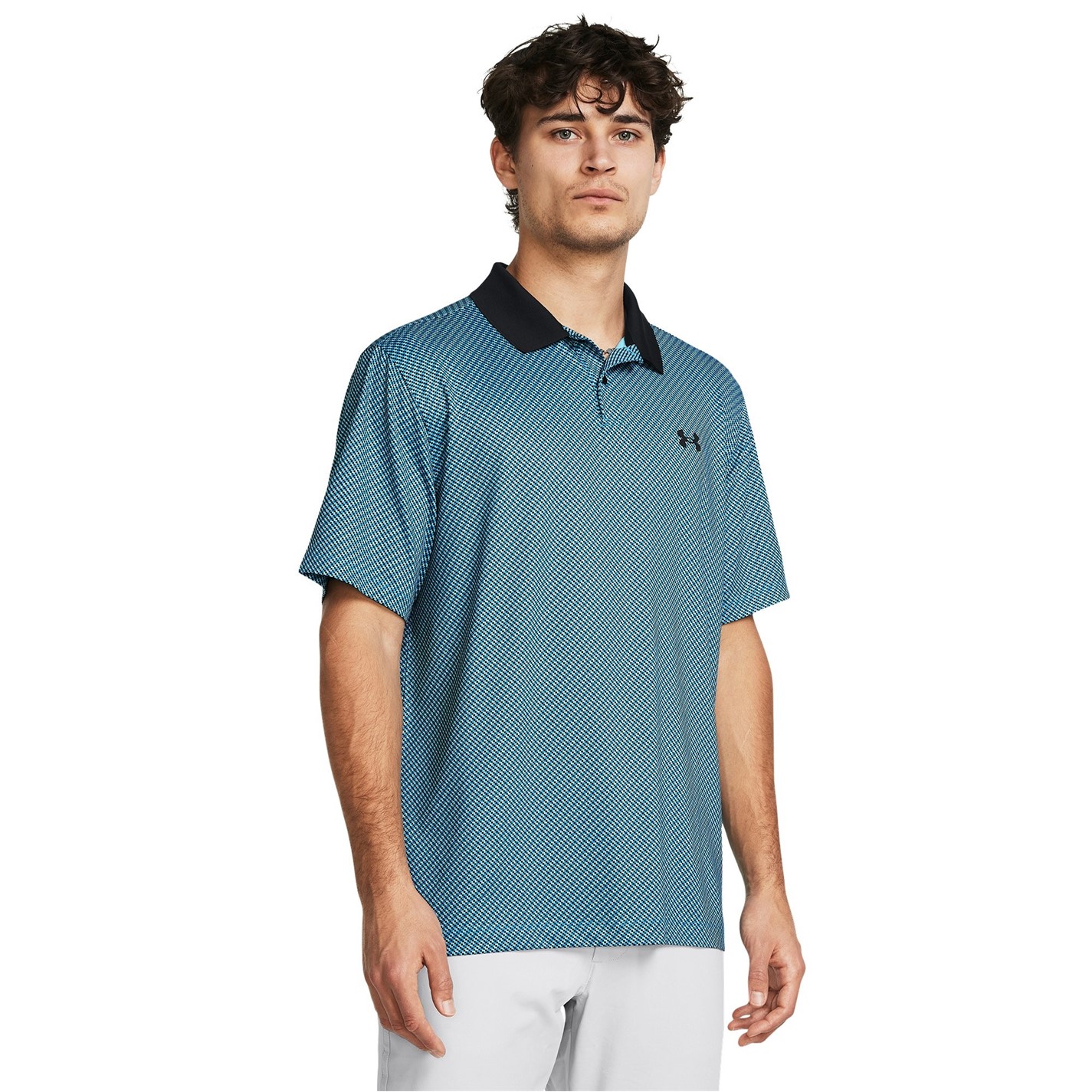 Under Armour Perf 3.0 Printed Polo albastru