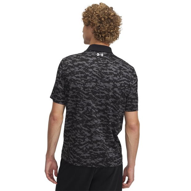 Under Armour Perf 3.0 Printed Polo negru castlerk