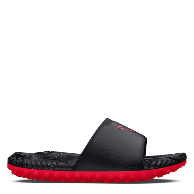 Under Armour Rock 3 UFC Slide pentru barbati negru