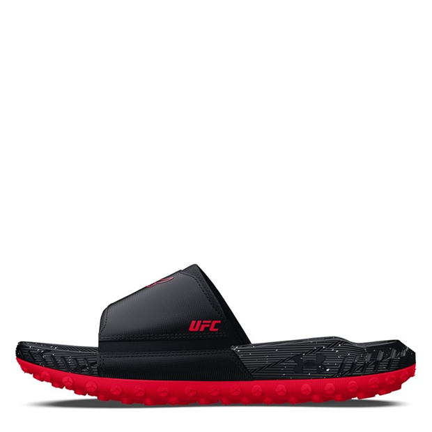 Under Armour Rock 3 UFC Slide pentru barbati negru