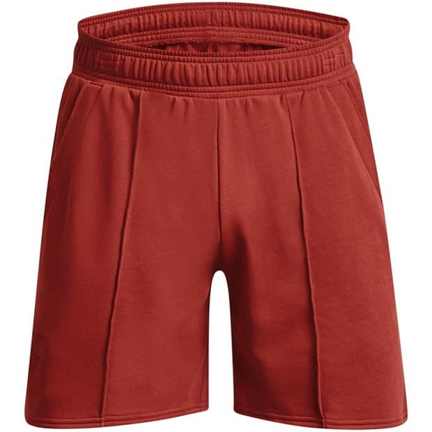 Pantaloni sport scurti Under ARMOUR Pjt Rock Terry sala pentru Barbati rosu