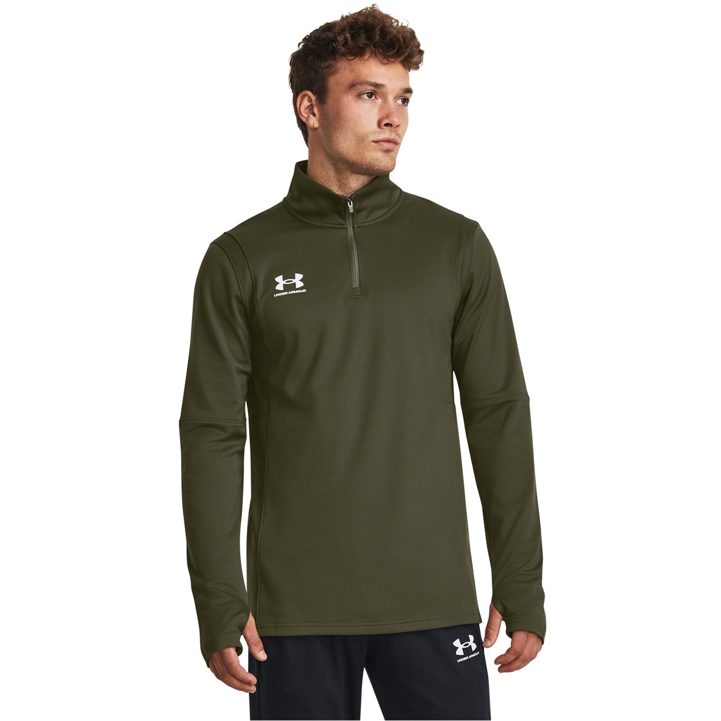 Under ARMOUR UA Challenger Midlayer pentru Barbati albastru od verde