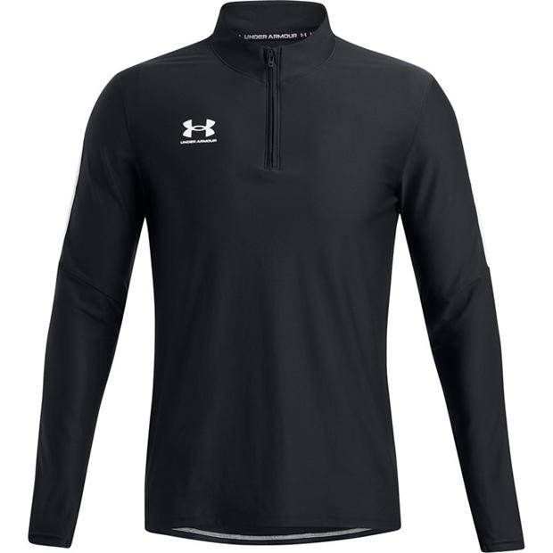 Under ARMOUR Ua MS Ch. Pro quarter cu fermoar Drill Top pentru Barbati negru alb