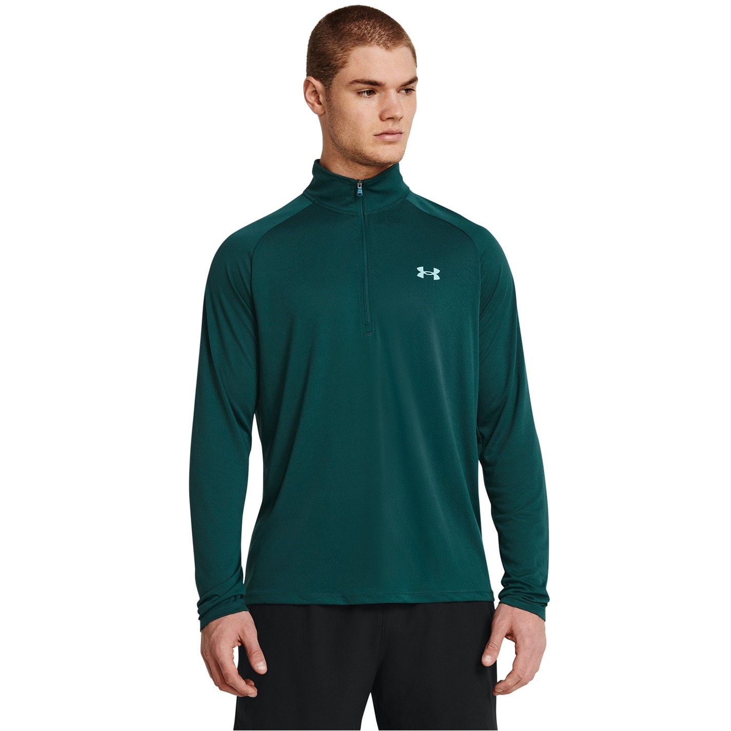 Under ARMOUR UA Tech™ ½ cu fermoar cu Maneca Lunga pentru Barbati hydro bleu