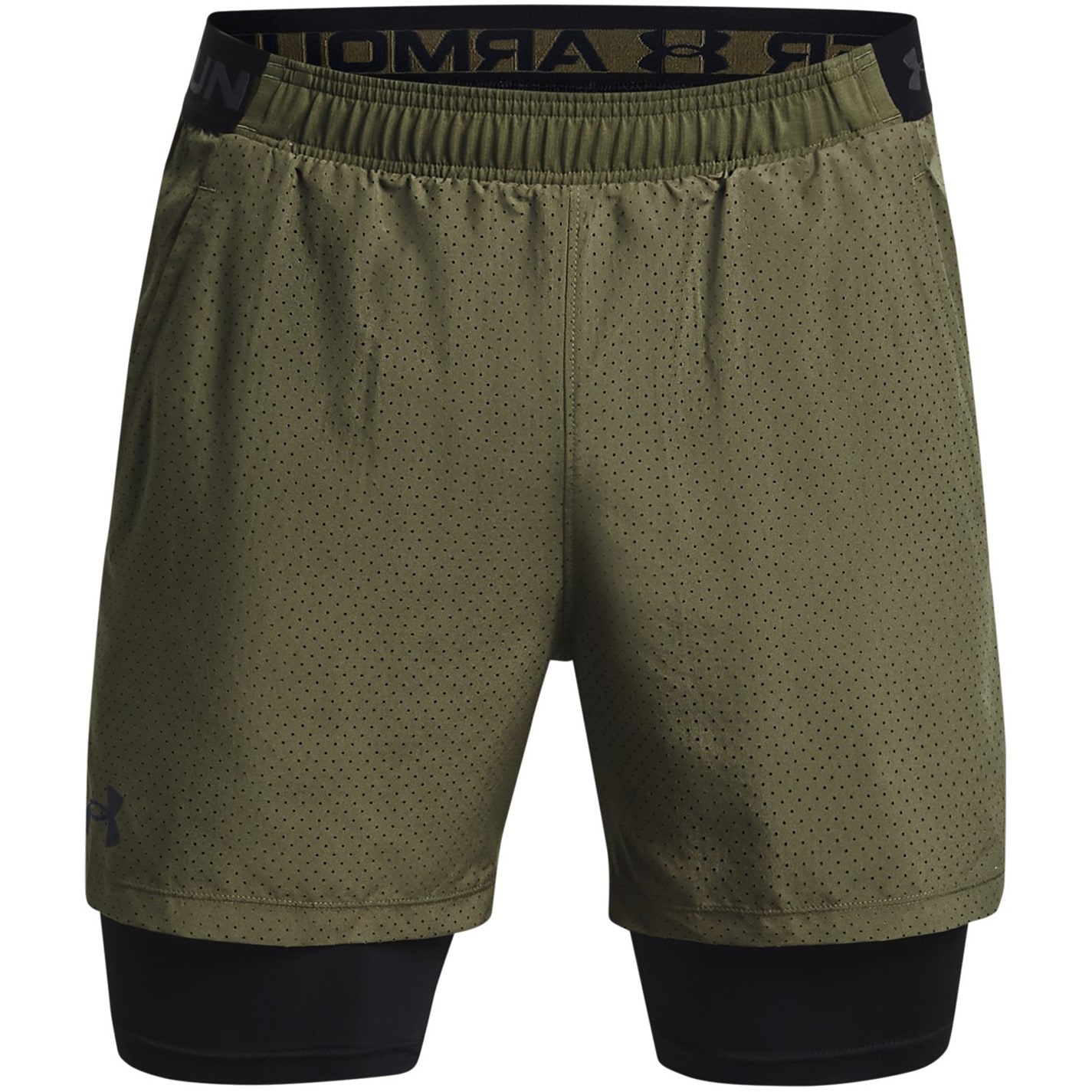 Under ARMOUR Ua Vanish Wvn 2in1 Vent Sts sala Short pentru Barbati verde