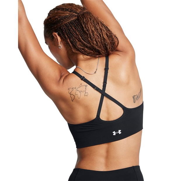 Under ARMOUR Vanish Seamless Low Bra Impact Sports pentru femei negru