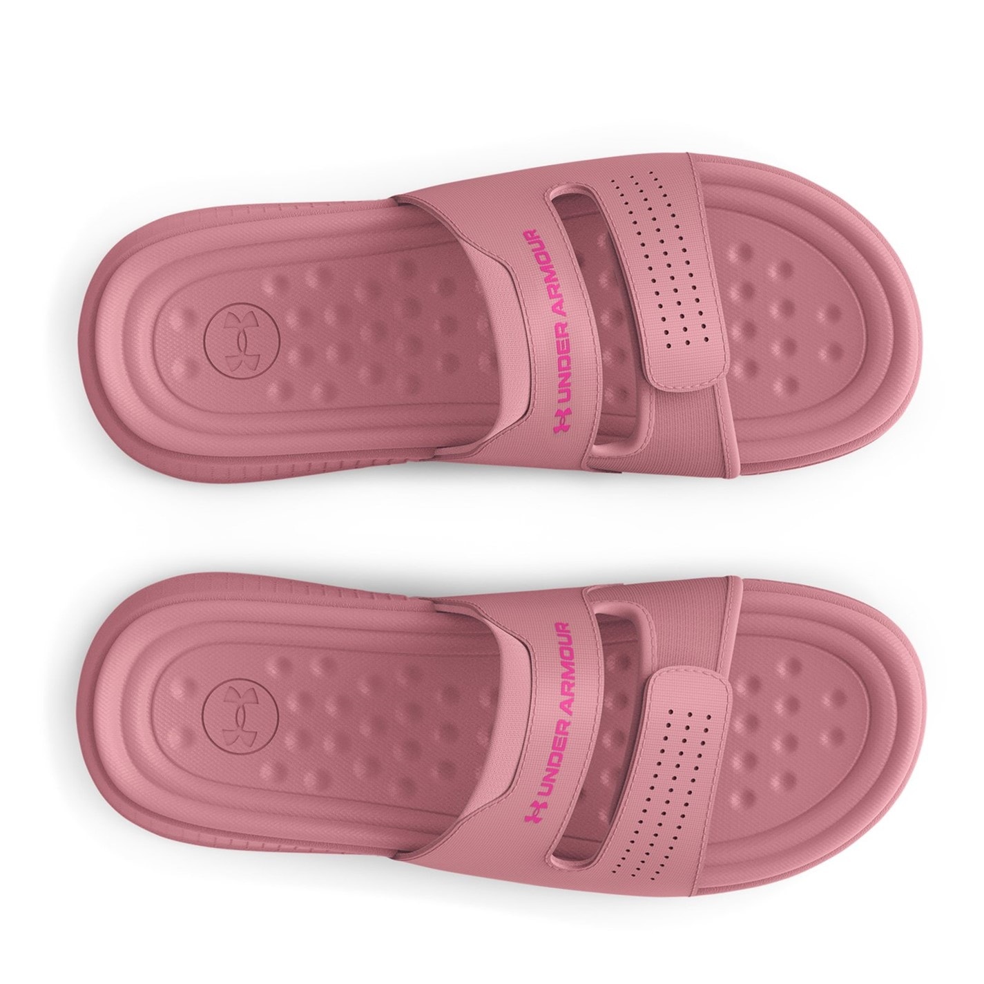 Under Armour Ansa Studio Slides pentru femei roz elixir