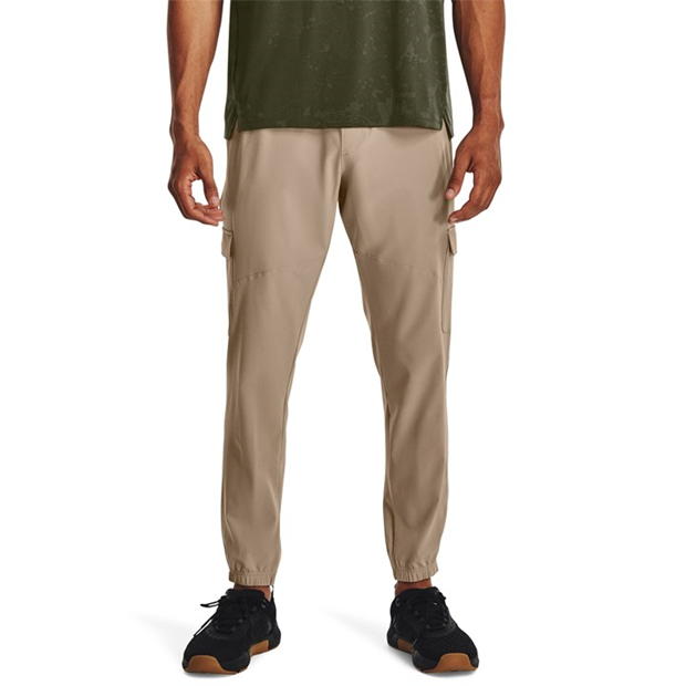 Pantaloni Cargo Under Armour Stretch Woven maro