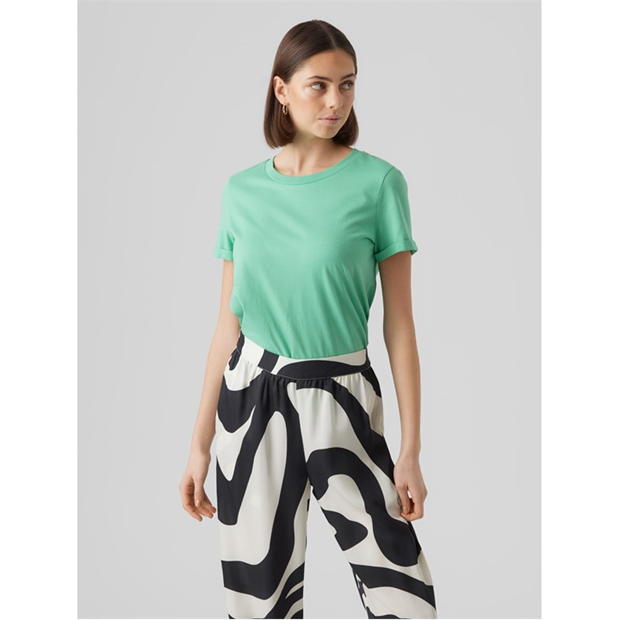 Vero Moda VM Vmpaula Ts dama verde crem